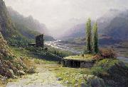 unknow artist Kavkaz Landscape oil painting picture wholesale
